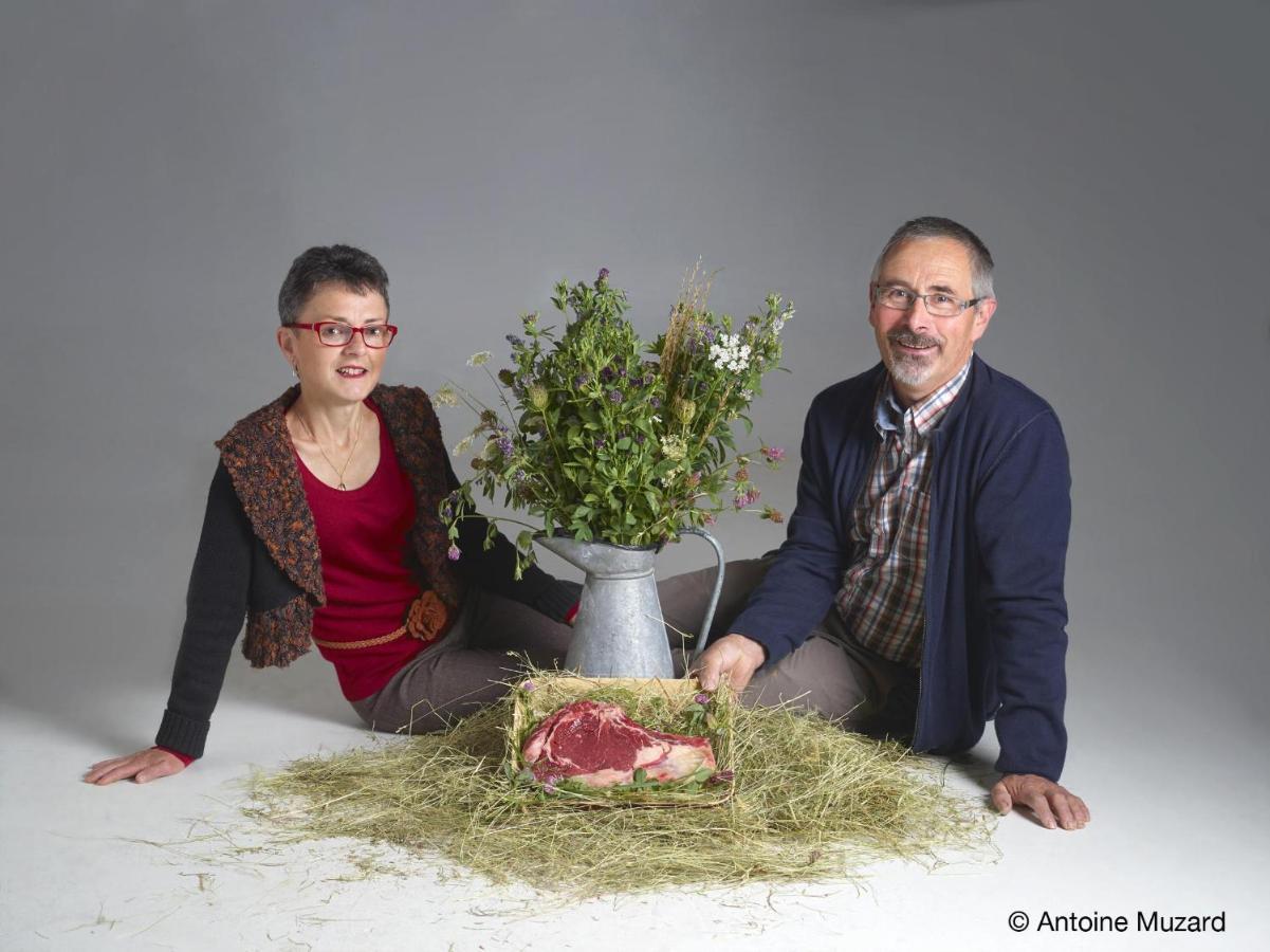 Bed and Breakfast Ferme Du Pigeonnier Montceau-et-Echarnant Exterior foto